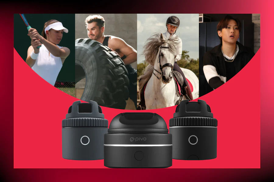 How different sports can use Pivo — the auto tracking training partner.