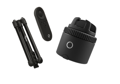Pivo Pro Real Estate Pack | Pivo Pro smartphone camera mount with tripod, remote control, and auto-tracking device for handsfree video and virtual tours