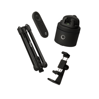 Pivo Pro Real Estate Pack | Pivo Pro smartphone camera mount with tripod, remote control, and auto-tracking device for handsfree video and virtual tours
